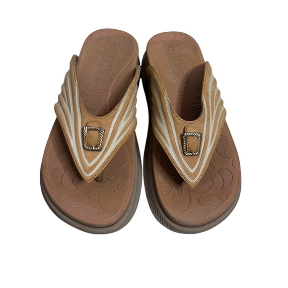 Oncai Women’s orthotic thong sandals with arch support size 11 - Picture 1 of 5